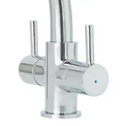 Dual-Lever Mono Mixer Kitchen Tap Chrome -Kitchen Taps Sales Store 1014T A2