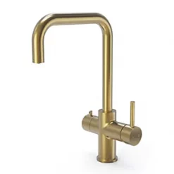 ETAL Single Lever 3-in-1 Hot Water Kitchen Tap Gold
