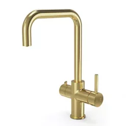 ETAL 4-in-1 Instant Hot Water Kitchen Tap Brushed Brass