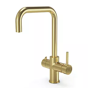 ETAL 4-in-1 Instant Hot Water Kitchen Tap Brushed Brass 1 ETAL 4-in-1 Instant Hot Water Kitchen Tap Brushed Brass
