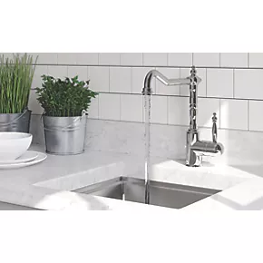 Bristan Colonial Easyfit Kitchen Sink Mixer Tap Chrome 2 Bristan Colonial Easyfit Kitchen Sink Mixer Tap Chrome - Image 2