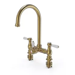 ETAL Traditional Bridge 3-in-1 Hot Water Kitchen Tap Gold