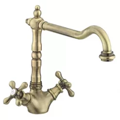 Bristan Colonial Easyfit Kitchen Sink Mixer Tap Antique Bronze