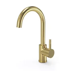 ETAL Single Lever 3-in-1 Hot Water Kitchen Tap Brushed Brass