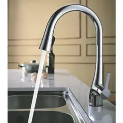 Oxford Pull-Out Spray Mono Mixer Kitchen Tap Chrome -Kitchen Taps Sales Store 4065P A4
