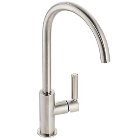Abode Globe Single-Lever Mono Mixer Kitchen Tap Brushed Nickel 1 Abode Globe Single-Lever Mono Mixer Kitchen Tap Brushed Nickel