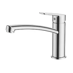 Swirl Monobloc Kitchen Mixer Tap Chrome