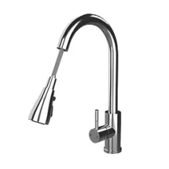 ETAL Bucks Pull-Out Spray Mixer Tap Chrome