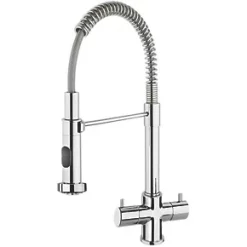 Franke Varzo Pull-Out Mono Mixer Kitchen Tap Chrome