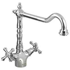 Bristan Colonial Easyfit Kitchen Sink Mixer Tap Chrome