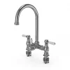 ETAL Traditional Bridge 3-in-1 Hot Water Kitchen Tap Polished Chrome
