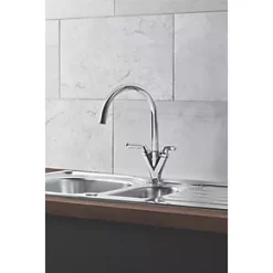 Mono Mixer Kitchen Tap Chrome -Kitchen Taps Sales Store 6886T A5