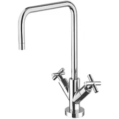 Franke Calliano Dual-Lever Mono Mixer Kitchen Tap Chrome