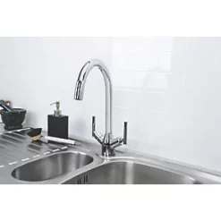 Bristan Chive Mono Mixer Chrome -Kitchen Taps Sales Store 7329V A3