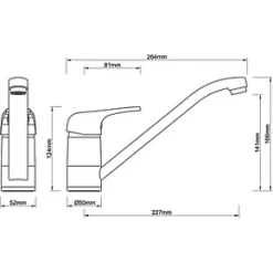 Swirl Loop Single-Lever Mono Mixer Kitchen Tap Chrome 11 Swirl Loop Single-Lever Mono Mixer Kitchen Tap Chrome -Kitchen Taps Sales Store 82576 A5