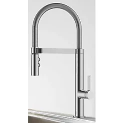 Turin Pull-Out Spray Mono Mixer Kitchen Tap Chrome -Kitchen Taps Sales Store 8745P A4