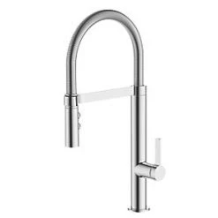 Turin Pull-Out Spray Mono Mixer Kitchen Tap Chrome