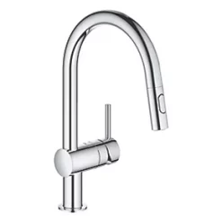 Grohe Minta 31862000 Pull-Out Spray Mono Mixer Tap Chrome