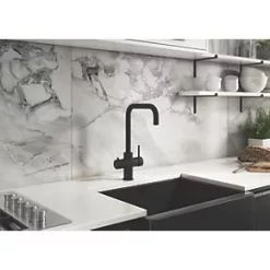ETAL 3-in-1 Instant Hot Water Kitchen Tap Matt Black -Kitchen Taps Sales Store 905RG A3