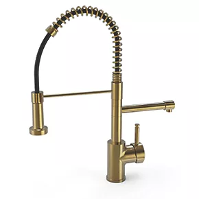 ETAL Multiuse 3-in-1 Hot Water Kitchen Tap with Handset Gold 1 ETAL Multiuse 3-in-1 Hot Water Kitchen Tap with Handset Gold