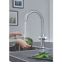 Grohe Red DUO C-Spout Boiler Tap Chrome -Kitchen Taps Sales Store 982JJ A2