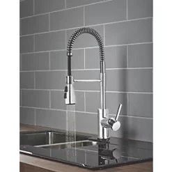 Seville Pull-Out Spray Mono Mixer Kitchen Tap Chrome -Kitchen Taps Sales Store 9863P A4