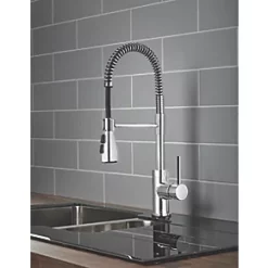 Seville Pull-Out Spray Mono Mixer Kitchen Tap Chrome -Kitchen Taps Sales Store 9863P A5