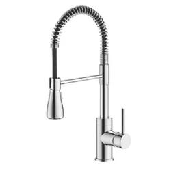 Seville Pull-Out Spray Mono Mixer Kitchen Tap Chrome