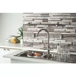 3 in 1 Steaming Hot Water Tap Brushed Nickel -Kitchen Taps Sales Store 987PH A3