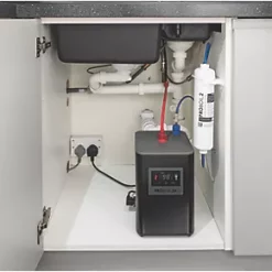 3 in 1 Steaming Hot Water Tap Brushed Nickel -Kitchen Taps Sales Store 987PH A4